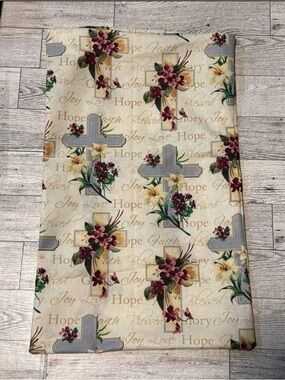 Corn Heating Pad Microwave Heat Pad Hot Therapy Heat  Pack Cross Faith 10x15